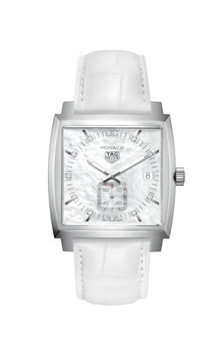 TAG Heuer Monaco Quartz Stainless Steel / MOP